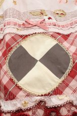 画像6: PINK HOUSE / クッキーラビッツプリントパッチワークワンピース  ピンク I-25-10-29-066-LO-OP-SA-ZI (6)