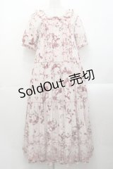 PINK HOUSE / ローズリースプリントワンピース  ピンク I-25-10-29-067-LO-OP-SA-ZI