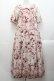 画像1: PINK HOUSE / ローズリースプリントワンピース  ピンク I-25-10-29-067-LO-OP-SA-ZI (1)