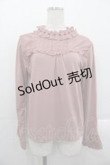 axes femme / Hot femme切替プルオーバー  ピンク I-25-10-29-009-AX-TO-SA-ZI