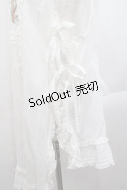 画像3: PINK HOUSE / ひな菊ロンド刺繍タブリエ  白 I-25-10-29-068-LO-OP-SA-ZS