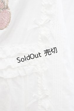 画像5: PINK HOUSE / ひな菊ロンド刺繍タブリエ  白 I-25-10-29-068-LO-OP-SA-ZS