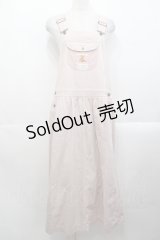 PINK HOUSE / ギンガムチェック使いサロペットスカート  ピンク I-25-10-29-069-LO-OP-SA-ZI