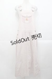 PINK HOUSE / ギンガムチェック使いサロペットスカート  ピンク I-25-10-29-069-LO-OP-SA-ZI