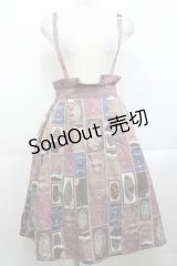 axes femme POETIQUE / ショコラトリーサス付スカート  ピンク I-25-10-29-071-AX-OP-SA-ZI