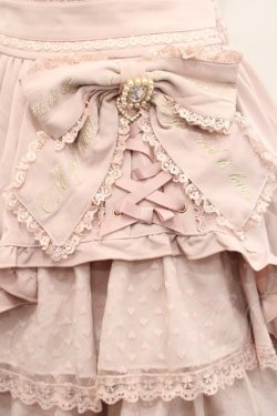 画像3: LIZ LISA / サイドカシュクールメッセージスカート 0 ピンク I-25-10-29-075-LO-PA-SA-ZI