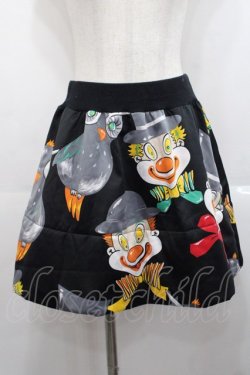 画像1: MILK / Pierrot cushionスカート  黒 I-25-10-29-076-ML-SK-SA-ZI