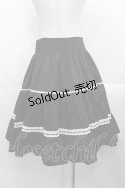 画像2: Eri Aino's Collection / シャーロットの水曜日スカート LL 黒Ｘ白 I-25-10-29-079-LO-SK-SA-ZI