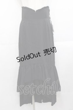 画像1: Sheglit / ハイウエストマーメイドスカート M 黒 I-25-10-29-080-EL-SK-SA-ZI