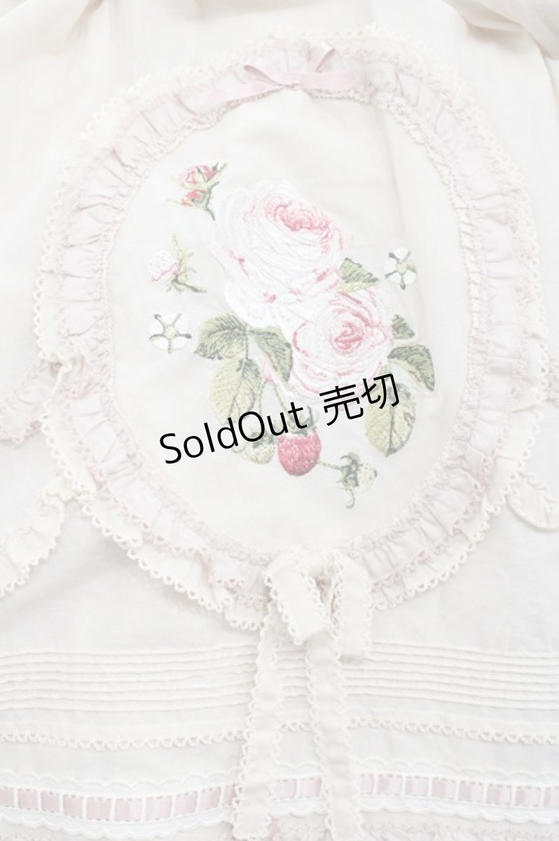 画像4: PINK HOUSE / Berry Rose刺繍入りパッチワークスカート  生成り I-25-10-29-082-LO-SK-SA-ZI (4)