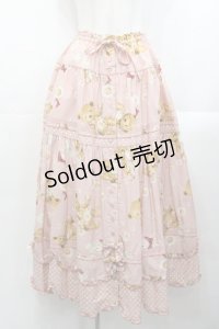 PINK HOUSE / ひな菊ロンドプリントスカート  ピンク I-25-10-29-092-LO-SK-SA-ZI