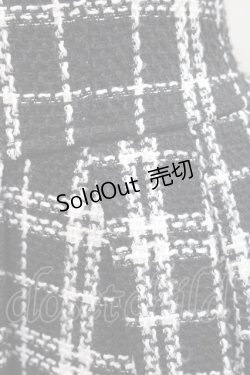 画像3: michellMacaron / 美脚ツイードスカパン  黒X白 I-25-10-29-095-LO-SK-SA-ZI