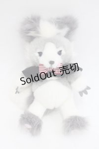 ALICE and the PIRATES / Captain Chrisがま口バッグ  グレー I-25-10-29-099-PA-BG-SA-ZI