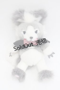 画像1: ALICE and the PIRATES / Captain Chrisがま口バッグ  グレー I-25-10-29-099-PA-BG-SA-ZI