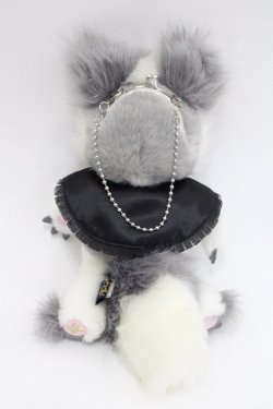 画像2: ALICE and the PIRATES / Captain Chrisがま口バッグ  グレー I-25-10-29-099-PA-BG-SA-ZI