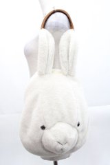 PINK HOUSE / クッキーラビッツ顔ぐるみバッグ  白 I-25-10-29-101-LO-BG-SA-ZI