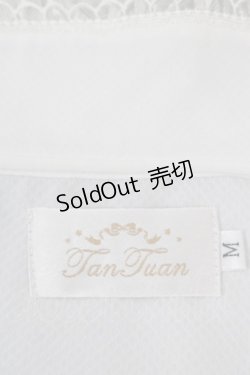 画像3: JanJuan（海外ロリータブランド） / レース襟半袖ブラウス M アイボリー I-25-10-29-001-LO-BL-SA-ZI