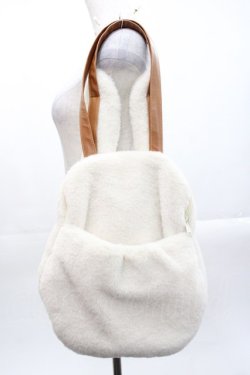 画像3: PINK HOUSE / クッキーラビッツ顔ぐるみバッグ  白 I-25-10-29-101-LO-BG-SA-ZI