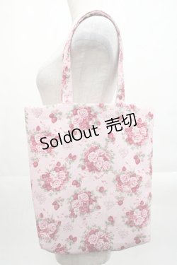 画像1: BABY,THE STARS SHINE BRIGHT / シュガーブーケ〜永遠の乙女の憧れ〜トートバッグ  ピンク I-25-10-29-103-BA-BG-SA-ZI