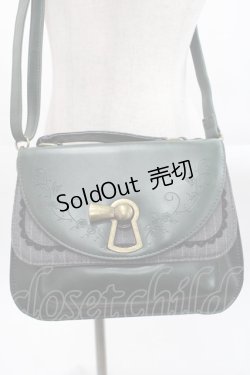 画像2: axes femme / 鍵穴多重ポケットショルダーバッグ  グリーン I-25-10-29-104-AX-BG-SA-ZI