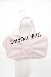 Emily Temple cute / リボンBag  ピンク I-25-10-29-105-ET-BG-SA-ZI