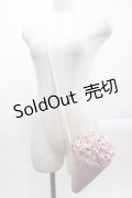Maison de FLEUR / ブーケショルダーバッグ  ピンク I-25-10-29-106-LO-BG-SA-ZI