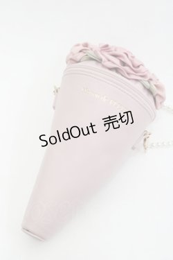 画像4: Maison de FLEUR / ブーケショルダーバッグ  ピンク I-25-10-29-106-LO-BG-SA-ZI