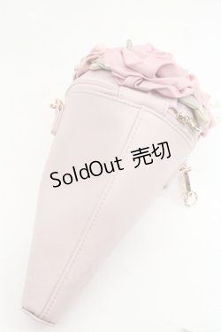 画像5: Maison de FLEUR / ブーケショルダーバッグ  ピンク I-25-10-29-106-LO-BG-SA-ZI