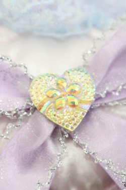 画像4: Nile Perch / ハートレースリボンベレー  ピンクXブルーXラベンダー I-25-10-29-107-LO-AC-SA-ZI