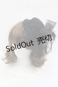 GOTHPUNKその他(買取対象外) / チュールミニハット  黒 I-25-10-29-109-PU-AC-SA-ZI