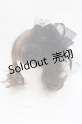 GOTHPUNKその他(買取対象外) / チュールミニハット  黒 I-25-10-29-110-PU-AC-SA-ZI