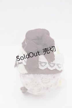 画像2: Maison de FLEUR / すみっコぐらし バッグチャーム  Ivory（ねこ） I-25-10-29-112-LO-ZA-SA-ZI