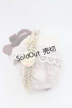 画像3: Maison de FLEUR / すみっコぐらし バッグチャーム  Ivory（ねこ） I-25-10-29-112-LO-ZA-SA-ZI
