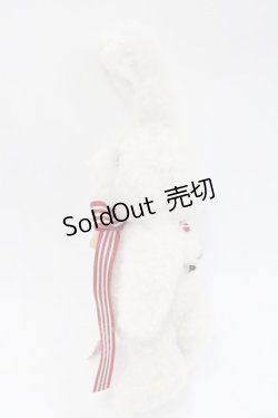 画像2: PINK HOUSE / クッキーラビッツぬいぐるみコサージュ  白 I-25-10-29-113-LO-ZA-SA-ZI