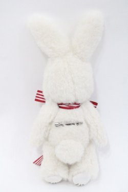 画像3: PINK HOUSE / クッキーラビッツぬいぐるみコサージュ  白 I-25-10-29-113-LO-ZA-SA-ZI