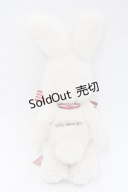 画像3: PINK HOUSE / クッキーラビッツぬいぐるみコサージュ  白 I-25-10-29-113-LO-ZA-SA-ZI