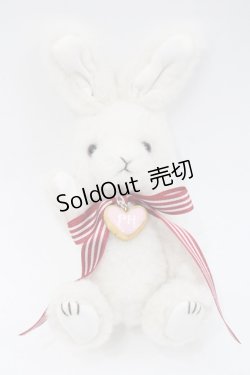 画像4: PINK HOUSE / クッキーラビッツぬいぐるみコサージュ  白 I-25-10-29-113-LO-ZA-SA-ZI