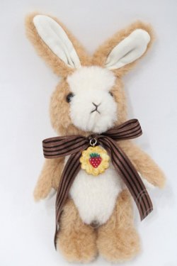 画像1: PINK HOUSE / クッキーラビッツぬいぐるみコサージュ  ブラウン I-25-10-29-114-LO-ZA-SA-ZI