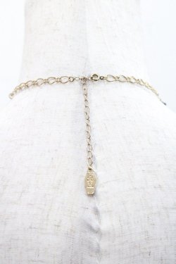 画像4: Moi-meme-Moitie / アンティークローズネックレス  ゴールドX黒 I-25-10-29-115-MO-AC-SA-ZI