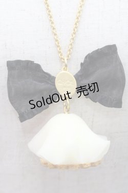 画像3: Q-pot. / イチゴおばケーキネックレス  白Ｘ赤Ｘ黒 I-25-10-29-116-QP-AC-SA-ZI