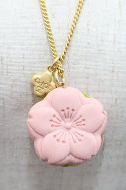 画像3: Q-pot. / サクラモナカマッチャアンネックレス  ピンクX抹茶 I-25-10-29-117-QP-AC-SA-ZI