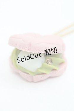 画像5: Q-pot. / サクラモナカマッチャアンネックレス  ピンクＸ抹茶 I-25-10-29-117-QP-AC-SA-ZI