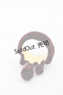 画像4: Q-pot. / フロッキーボルドーメルトリング 約10号 ボルドー I-25-10-29-119-QP-AC-SA-ZI