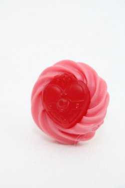 画像1: Q-pot. / セーラームーンメイクアップホイップリング  ピンク I-25-10-29-121-QP-AC-SA-ZI