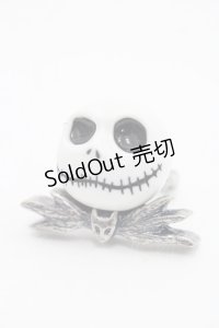 Q-pot. / ジャック・スケリントン/リング 約10号 シルバー I-25-10-29-122-QP-AC-SA-ZI