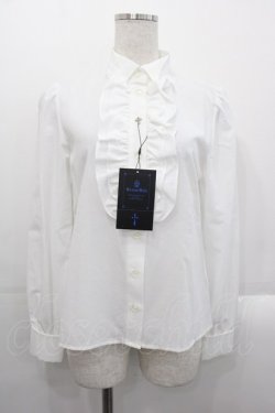画像1: Moi-meme-Moitie / ウィングカラードレスシャツ 9号 白 I-25-10-29-002-MO-BL-SA-ZI