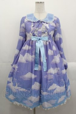 画像1: Angelic Pretty / Misty Sky Brilliant ColorワンピースSet  Aqua Symphony I-25-10-29-025-AP-OP-SA-ZI