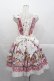 画像2: BABY,THE STARS SHINE BRIGHT / Pastoral Decoration Palette柄ヨークレースジャンパースカート  オフ白 I-25-10-29-026-BA-OP-SA-ZI (2)