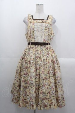 画像1: heavenly garden / アフタヌーンティージャンパースカート  アイボリー I-25-10-29-030-LO-OP-SA-ZI