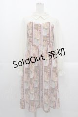 axes femme POETIQUE / ショコラレジメストライプワンピース  ピンク I-25-10-29-037-AX-OP-SA-ZI